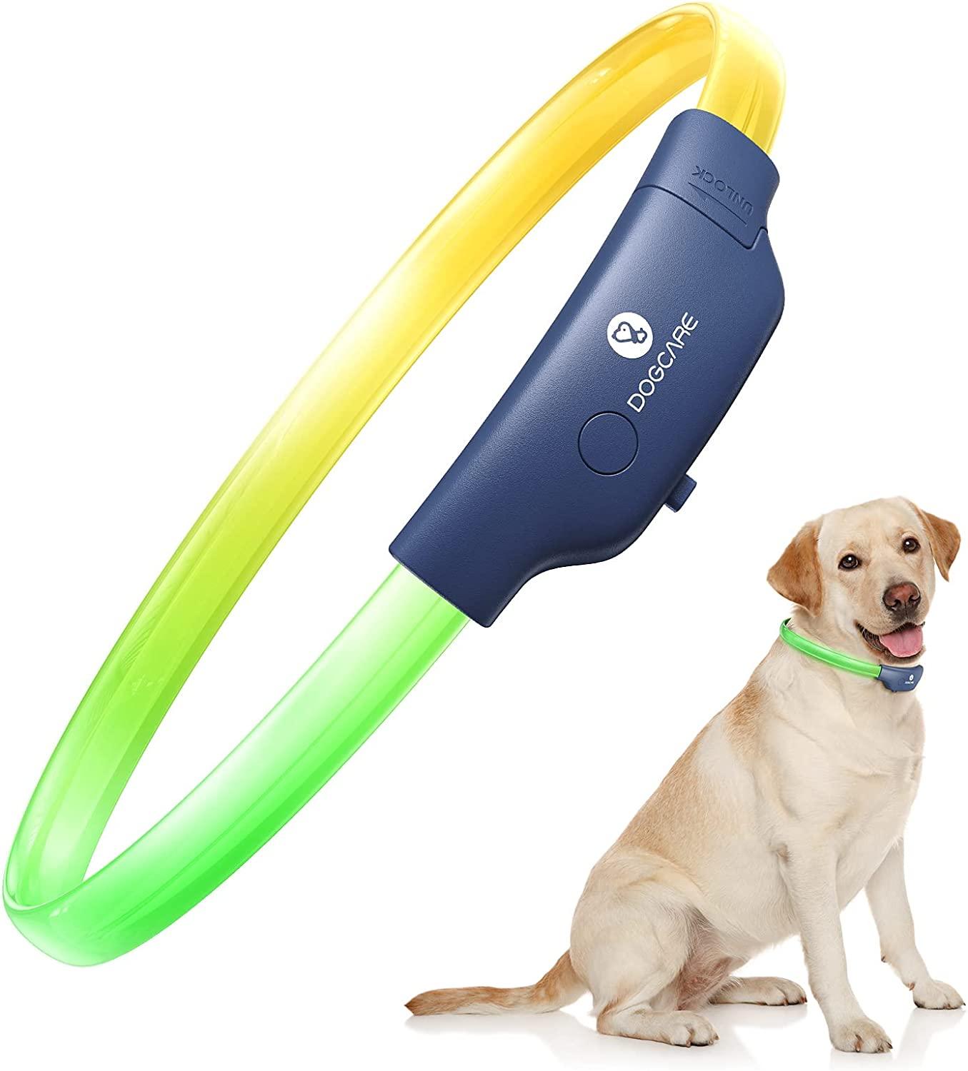 Glowing LED Dog Collar for Nighttime Safety - toys4pets.shop