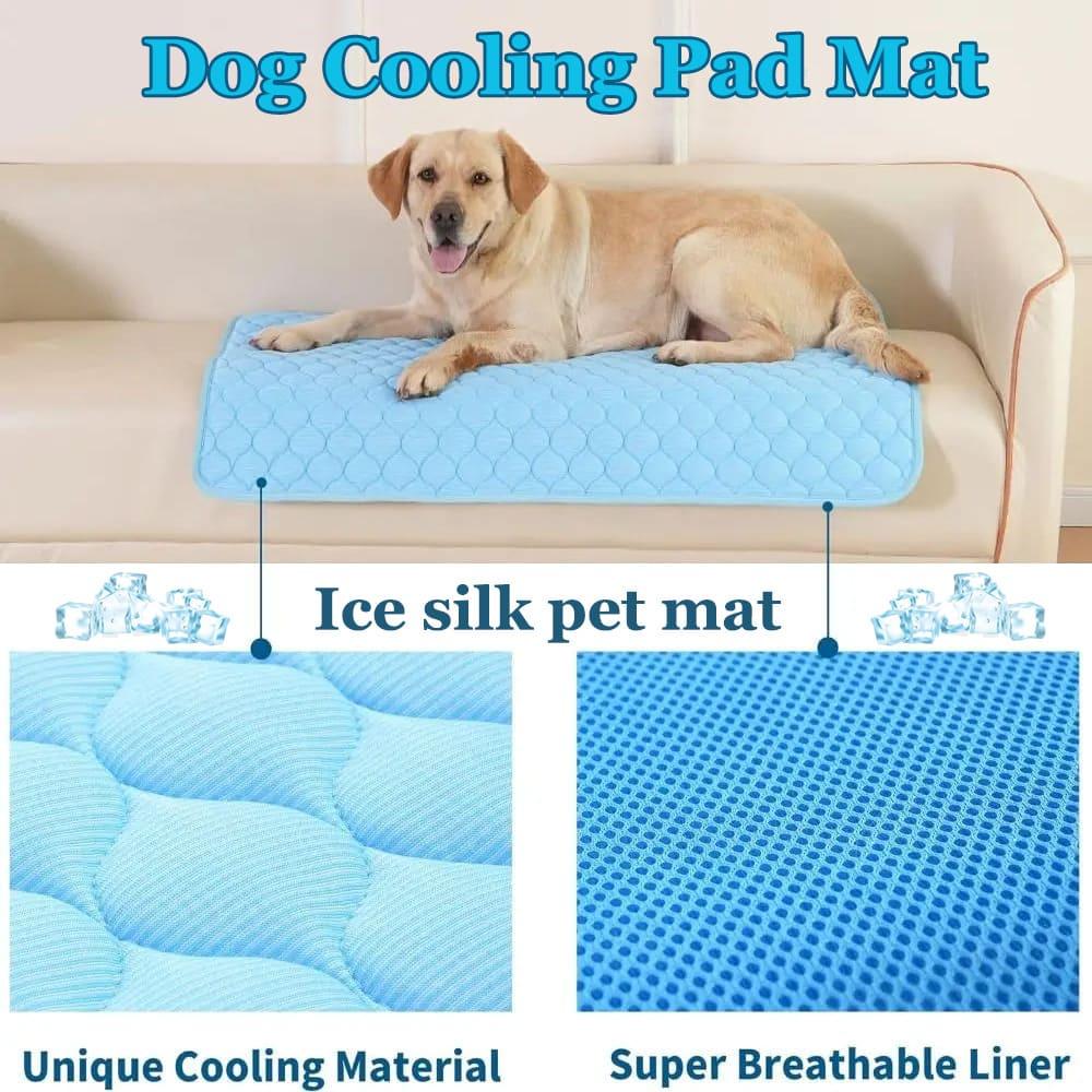 Dog Cooling Summer Pad Mat, Self- cooling dog mat, Dog cooling mat for hot weather - toys4pets.shop