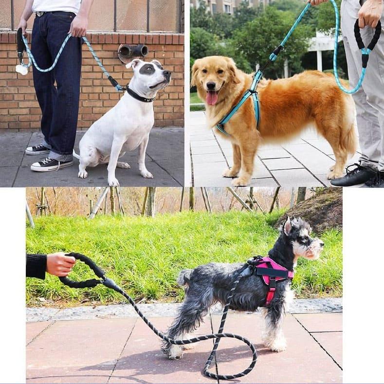 Reflective Dog Leash - Strong and Durable Leash for Dogs - toys4pets.shop