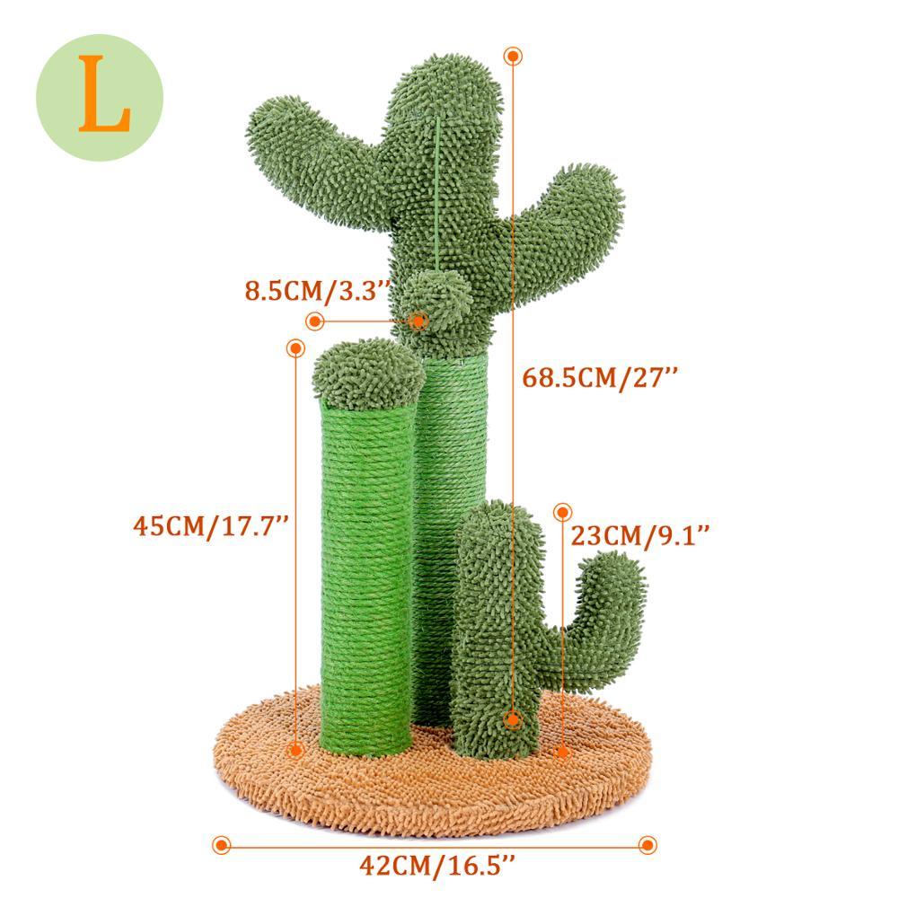 Cactus Pet Cat Tree Toy - Interactive Scratching Post - toys4pets.shop