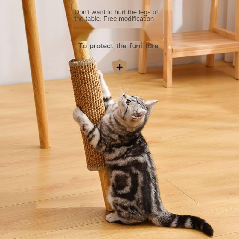 Keep Your Furniture Scratch-Free with Cat Scratcher Sisal Mat Board - toys4pets.shop