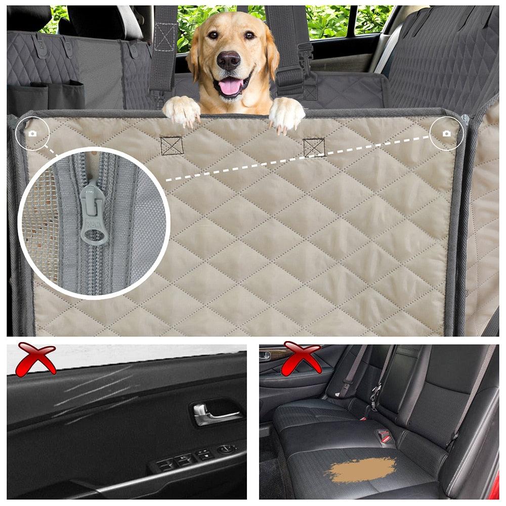 PETRAVEL Dog Car Seat Cover - Waterproof and Convenient Travel Solution for Your Furry Friend - toys4pets.shop