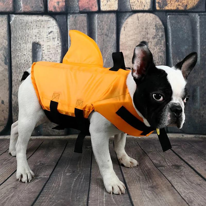 Dog Life Vest Shark- Keep Your Pet Safe and Stylish in the Water! - toys4pets.shop