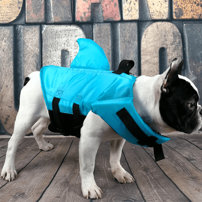 Dog Life Vest Shark- Keep Your Pet Safe and Stylish in the Water! - toys4pets.shop