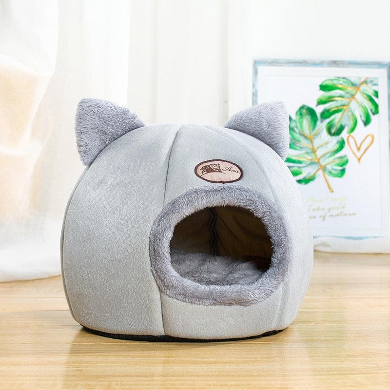 Deep Sleep Comfort Cat Bed - Cozy Retreat for Your Furry Friend - toys4pets.shop