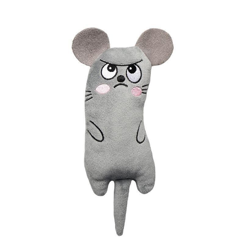 Cute Cat Toys - Interactive Plush Mouse Toy for Teeth Grinding and Playful Fun - toys4pets.shop