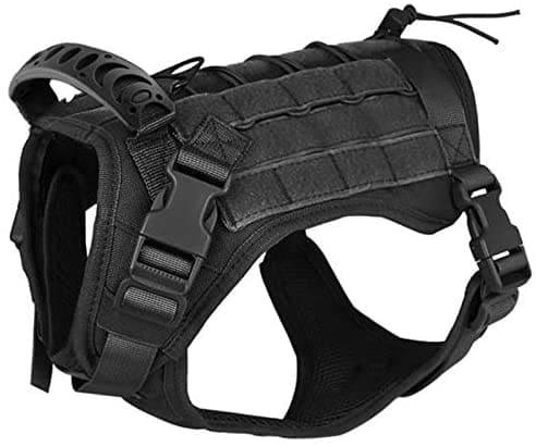 Dog Cloth Tactical Service Vest Harness - The Ultimate Gear for Outdoor Training and Military Patrol K9 Dogs - toys4pets.shop