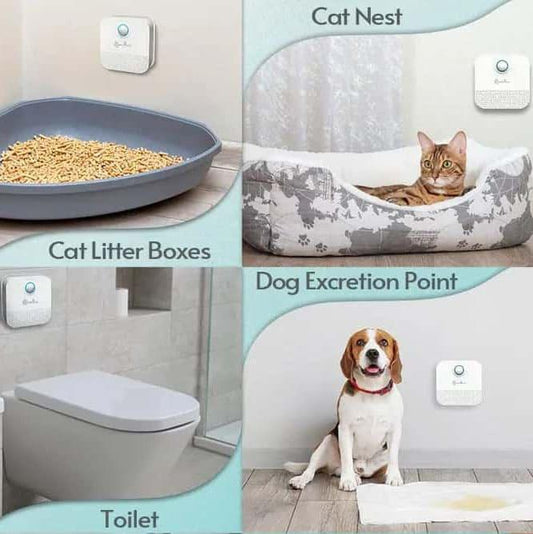 Smart Cat Odor Purifier - Freshen Up Your Pet's Toilet Area with Advanced Deodorizing Technology - toys4pets.shop