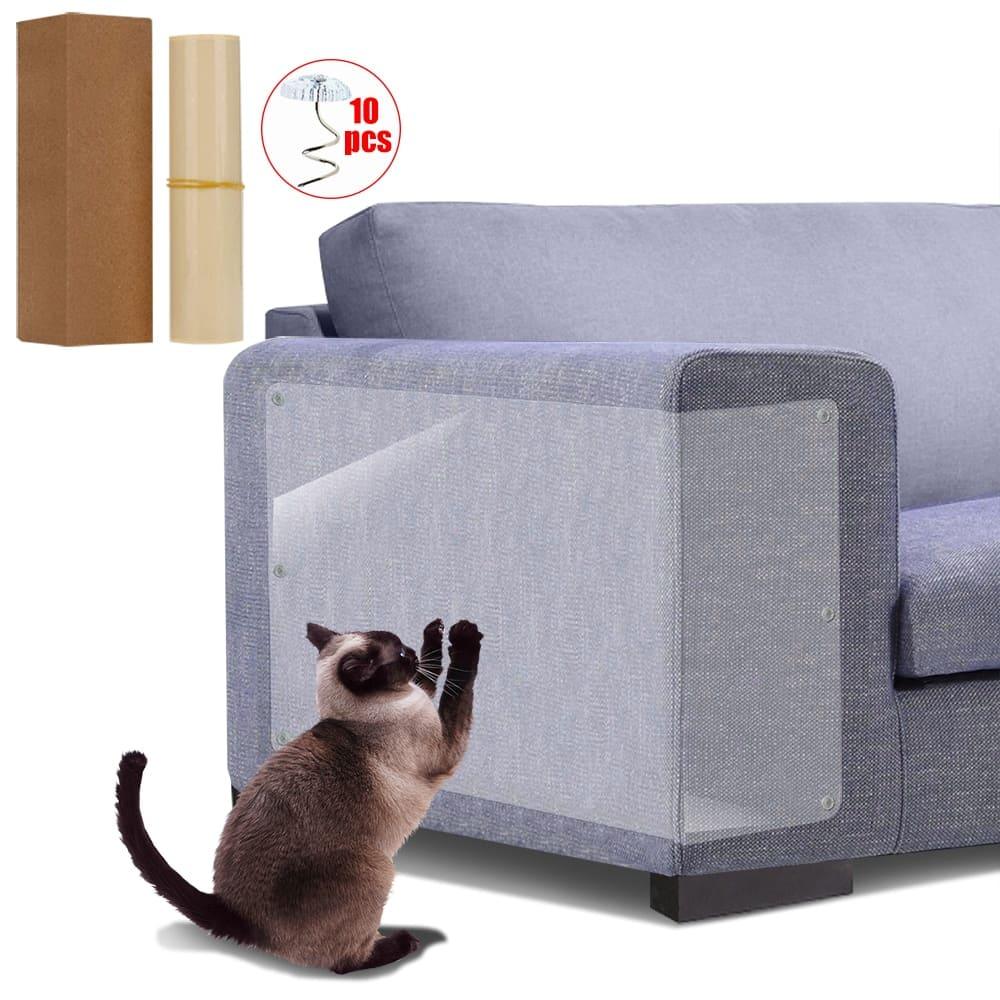 Cat Scraper Durable Sticker Tape Cat Scratching Post Furniture Couch Sofa Protector Anti Cat Scratcher Paw Pads For Claw - toys4pets.shop