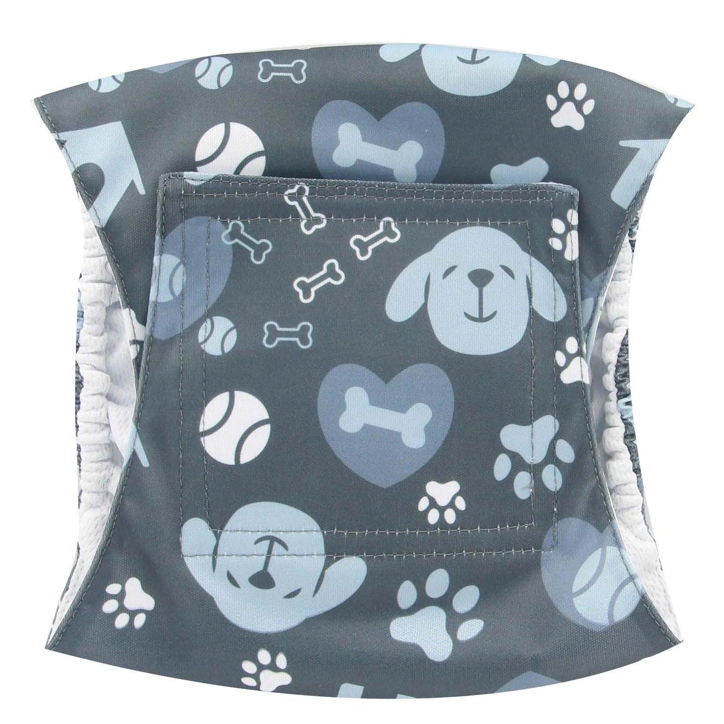 T4P Male Dog Reusable Diapers (Set 3 pcs) Male Dog Washable Diaper