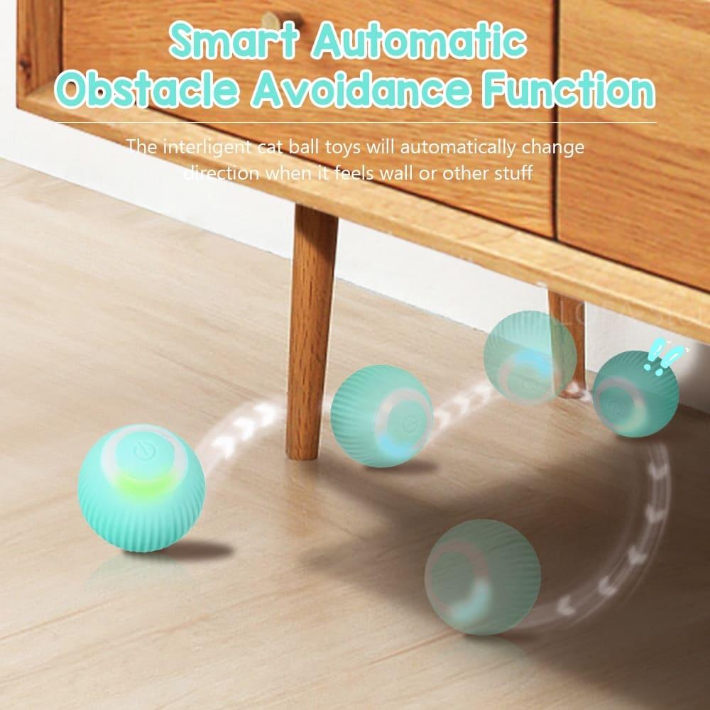 Smart Cat Toys Electric Cat Ball - Automatic Rolling Ball for Interactive Play - toys4pets.shop