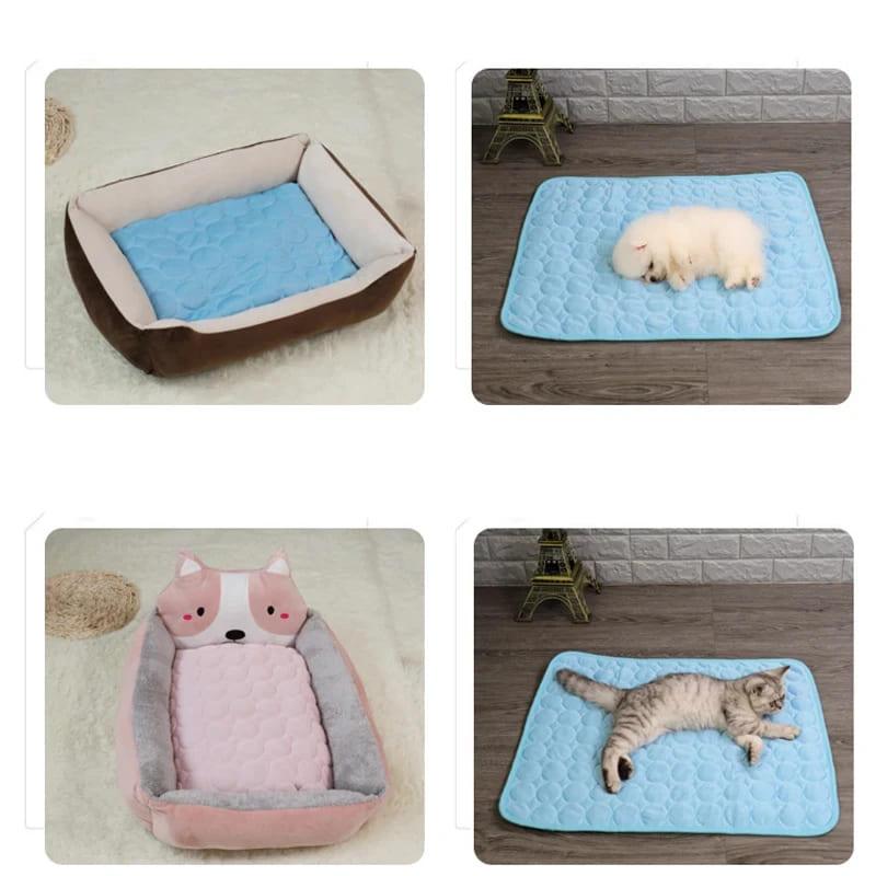 Cat Cooling Mat - Summer Cool Pad for Cats - toys4pets.shop