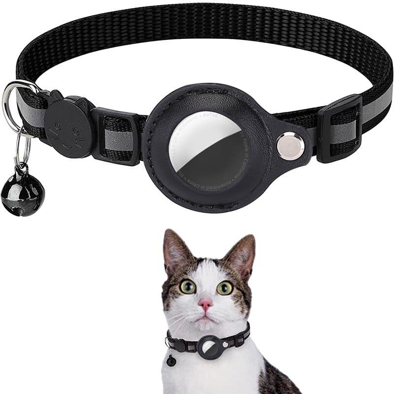 Advanced Nylon Pet Collar with Airtag Tracker - Track, Protect, and Train Your Pet - toys4pets.shop