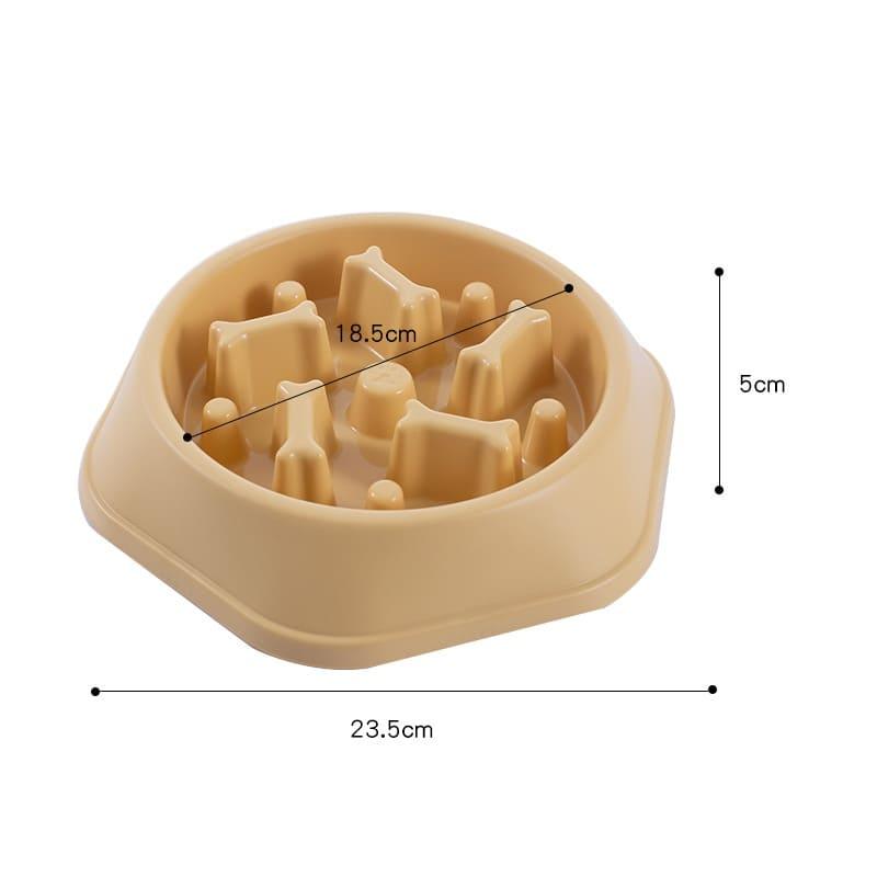 Pet Dog Bowl - Slow Feeder Bowl for Dogs - toys4pets.shop