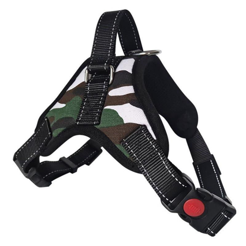 Nylon Heavy Duty Dog Pet Harness Collar - Ultimate Comfort and Control for Your Canine Companion - toys4pets.shop