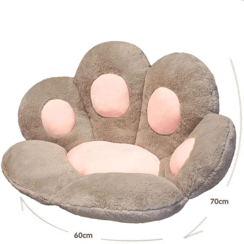 Lovely Cat Paw Chair Cushion - Cozy Seat Pad for Chairs and Floors - toys4pets.shop