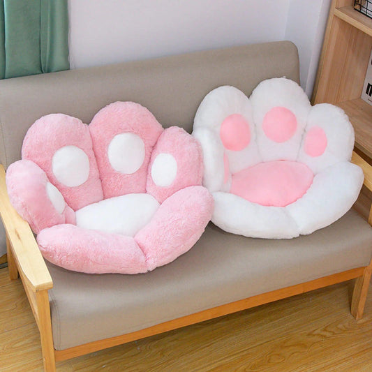 Lovely Cat Paw Chair Cushion - Cozy Seat Pad for Chairs and Floors - toys4pets.shop