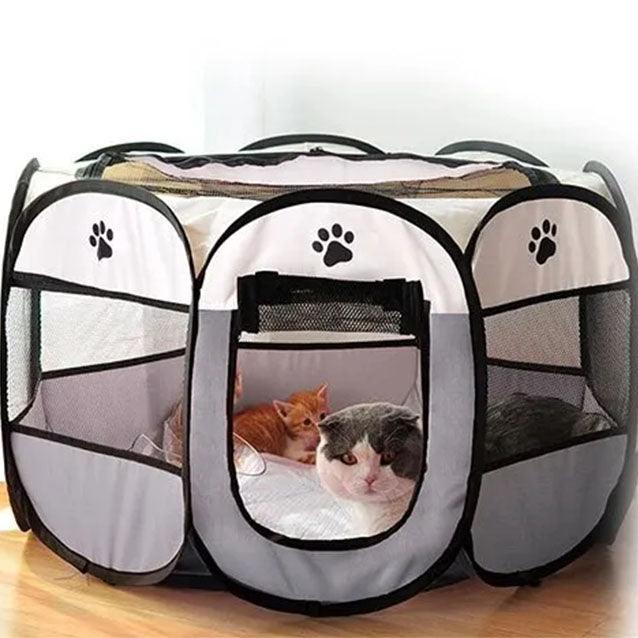 Portable Foldable Pet Tent Kennel - Your Pet's Ultimate Outdoor Shelter - toys4pets.shop