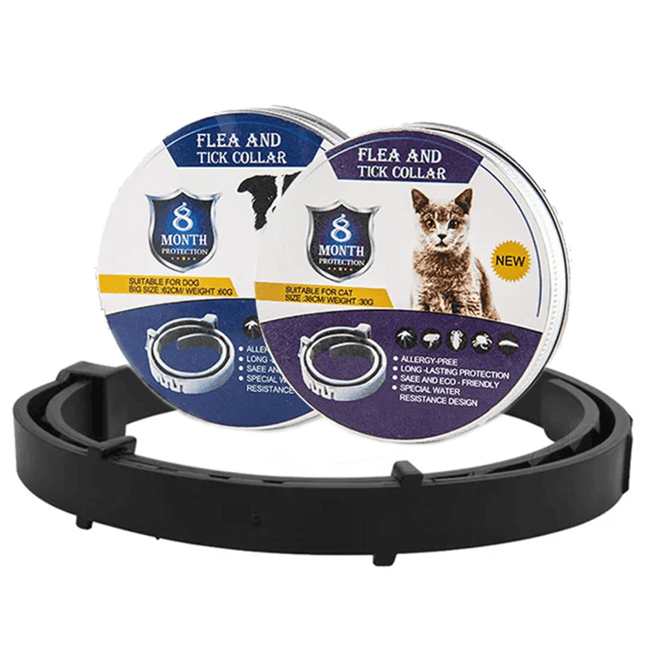 Pet Flea and Tick Collar for Cats - Up to 8 Months Protection - toys4pets.shop