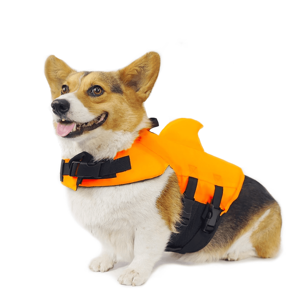 Dog Life Vest Shark- Furry Friend Stays Safe in the Water! - toys4pets.shop