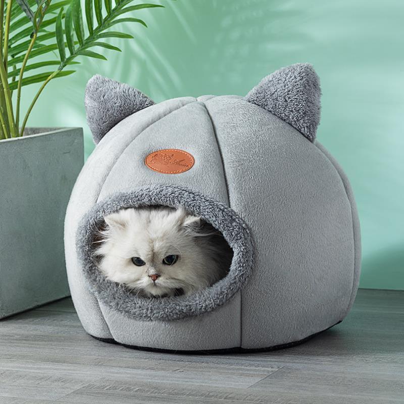 Deep Sleep Comfort Cat Bed - Cozy Retreat for Your Furry Friend - toys4pets.shop